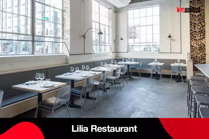 Lilia Restaurant in New York