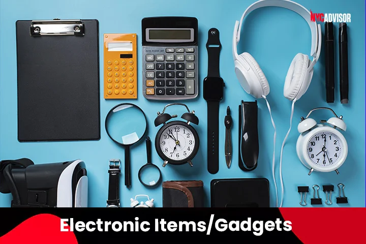 Electronic Items and Gadgets for NYC Winter Packing List