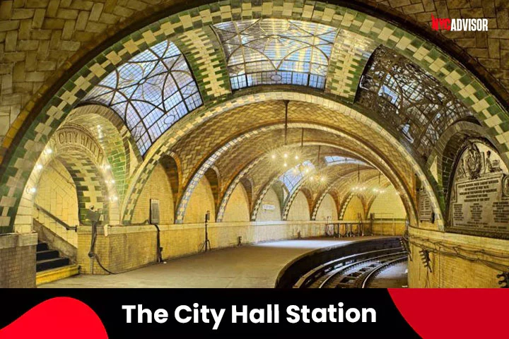 The City Hall Station in Manhattan, NYC