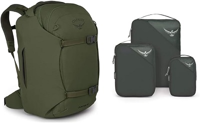 Osprey Porter Travel Backpack for European Travel