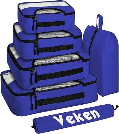 4. Veken Packing Cube Set