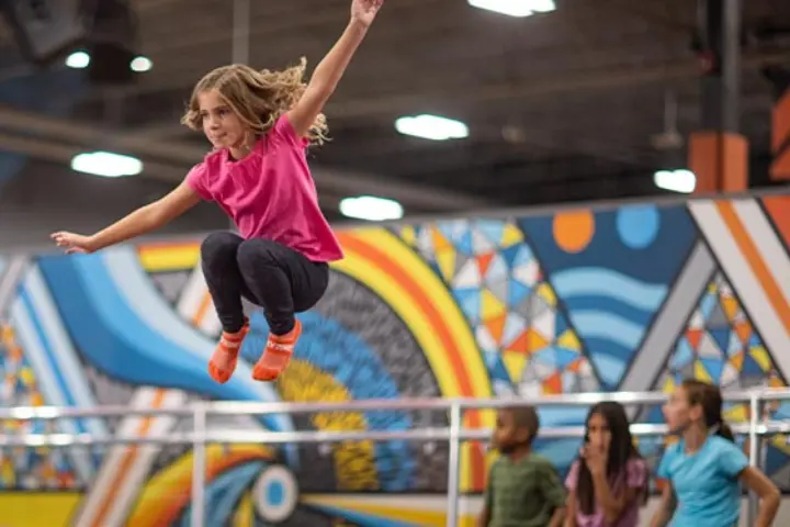 6. Visit the Sky Zone Indoor Park in NYC with Teens