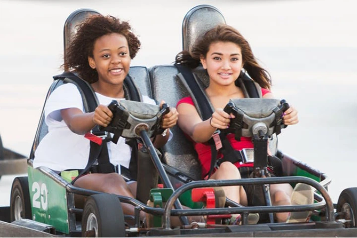 11. Visit the Go Kart Track Naskart in NYC with Teens and Kids