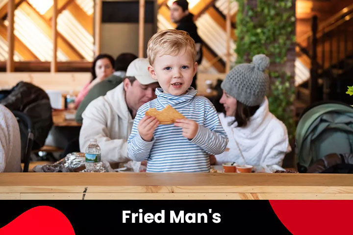 6. Fried Man's Kid-Friendly Restaurant in New York.