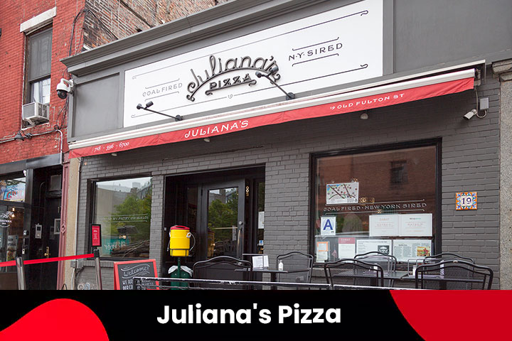 12. Juliana's Pizza Kid-Friendly Restaurant in New York 