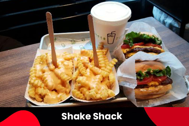 23. Shake Shack Restaurant in NYC