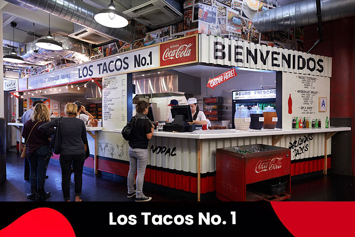 24. Los Tacos No. 1 Restaurant in NYC