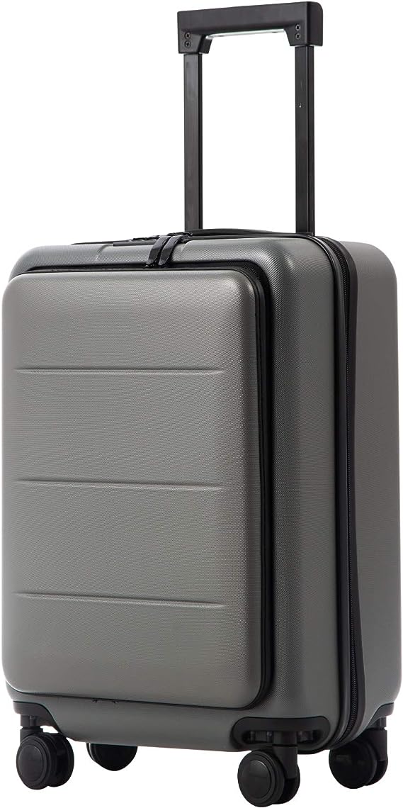 8. The Best Long-Lasting Coolife ABS Plus PC Spinner Trolley Luggage