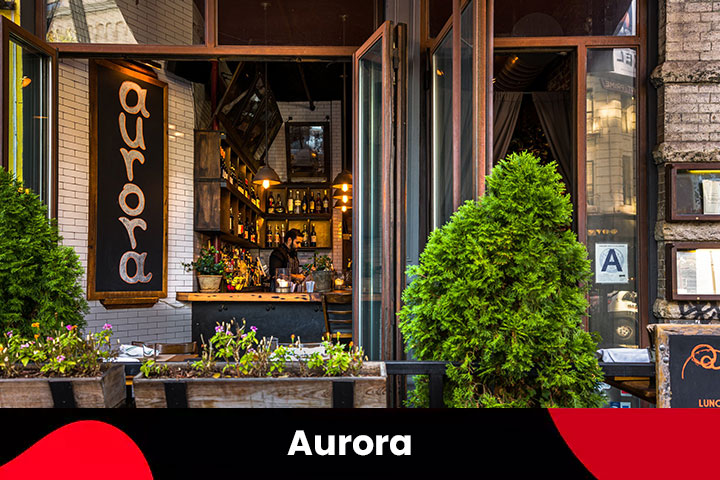37. Aurora Restaurant NYC