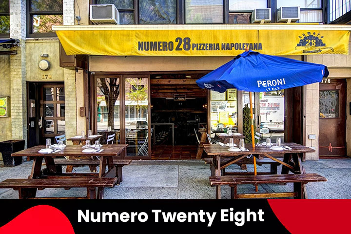 45. Numero Twenty Eight Pizzeria in NYC