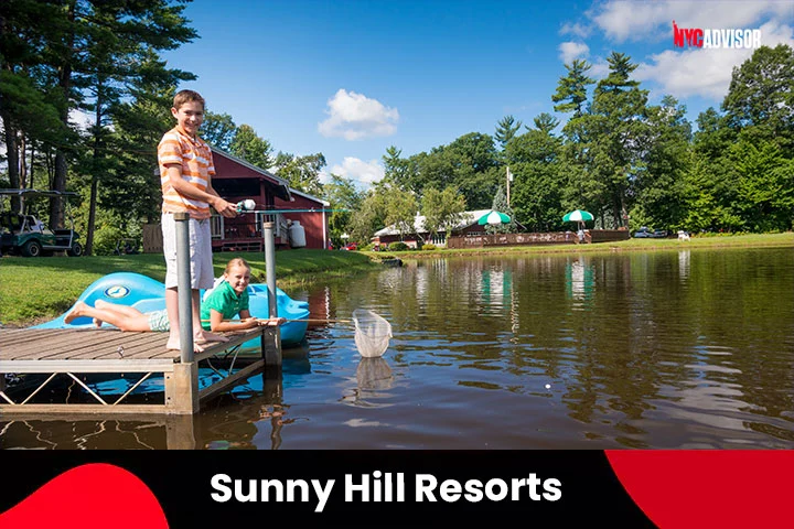 2. Sunny Hill Resorts in Catskills, New York
