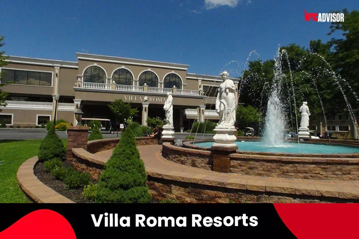 3. Villa Roma Resorts in Catskills, New York