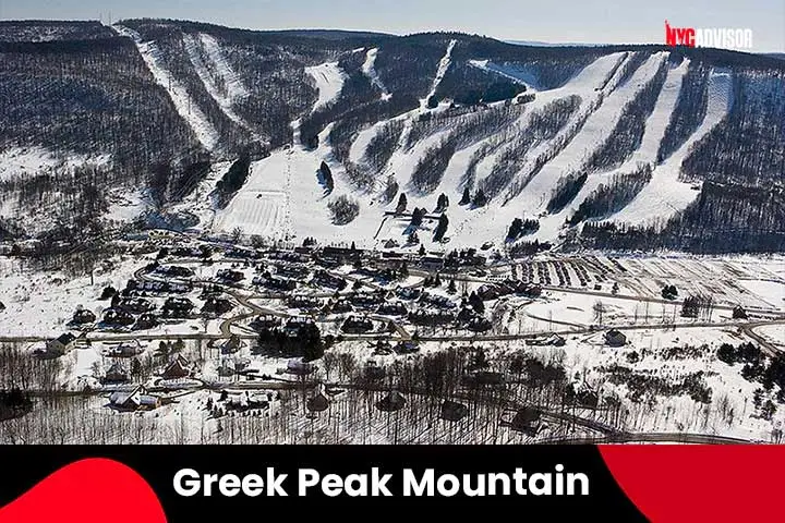 6. Greek Peak Mountain Resort, New York