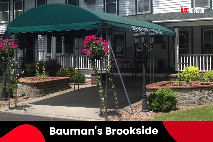 13. Bauman's Brookside Resort in Mountain Green Ville, New York