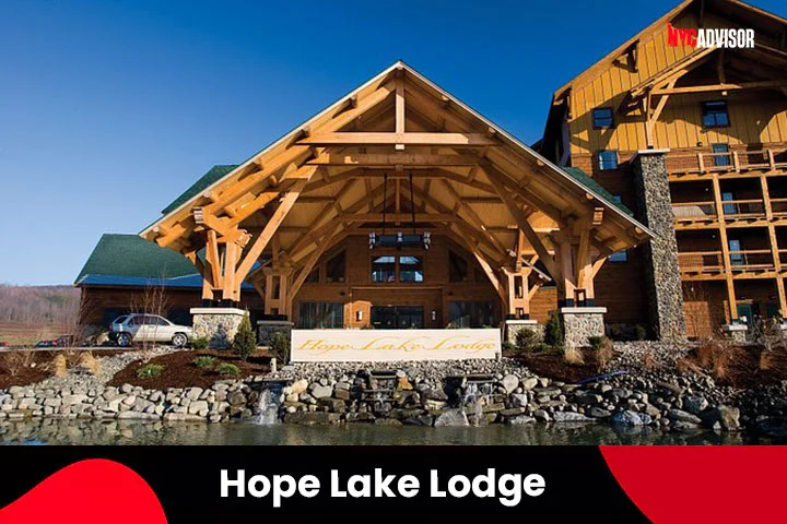 14. Hope Lake Lodge at Greek Peak Mountain Resort, New York