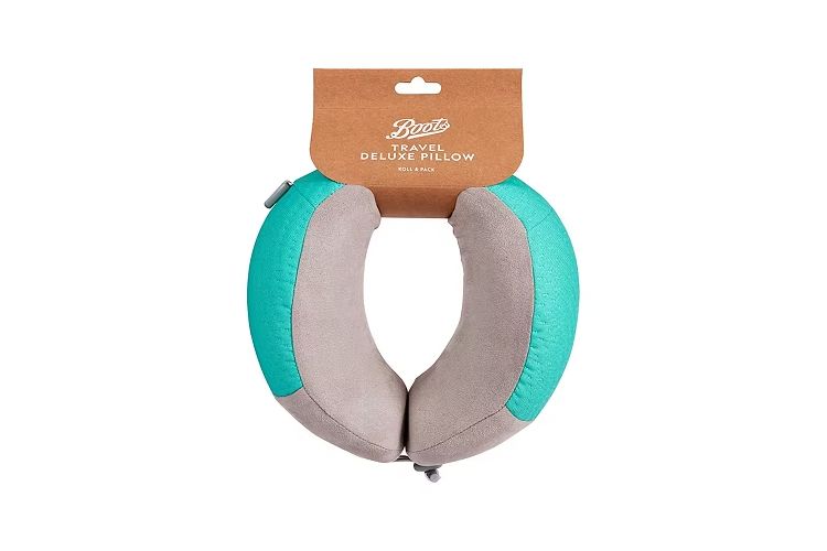 6. Boots Hybrid Travel Pillow