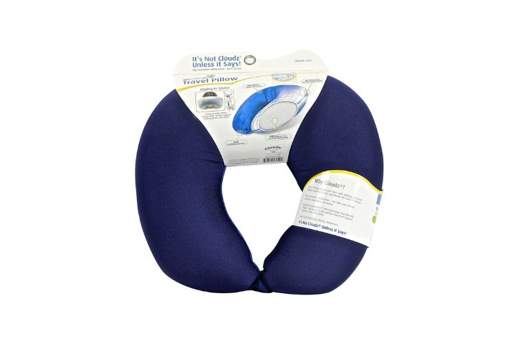 8. Cloudz Microbeads Travel Pillow