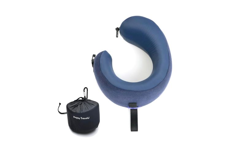 2. Cushion Lab Ergonomic Neck Pillow