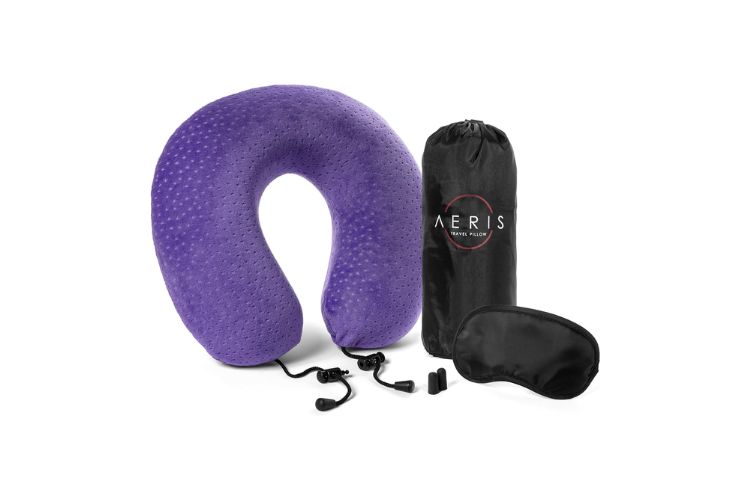 4. Aeris compact Travel Neck Pillow