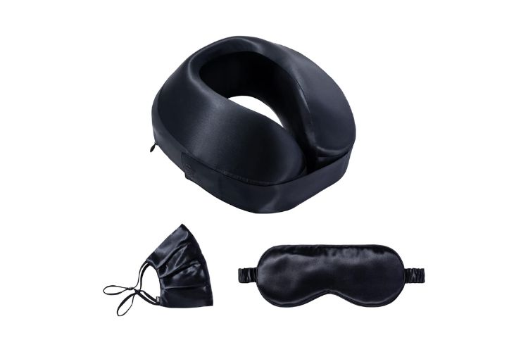 17. Slip Silk travel neck pillow