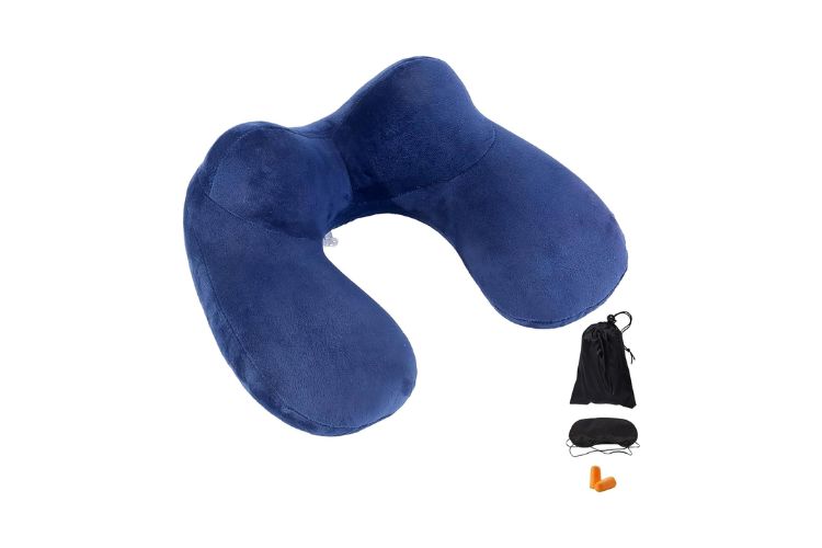 9. Luzway Inflatable Neck Pillow