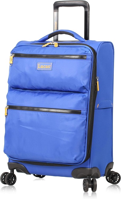 The Lucas Soft Side Ultra-Light Carry-on Luggage 
