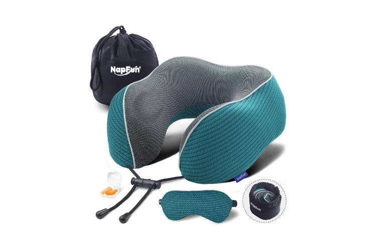 15. Nap Fun Travel Neck Pillow