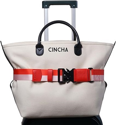 2. Cincha Travel Belt for Luggage 