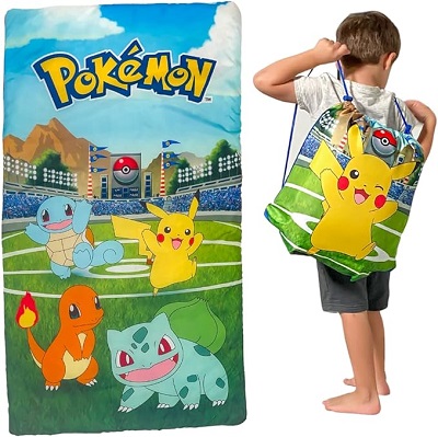 8. Franco Pokemon Kids Sleeping Bags 