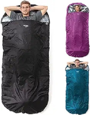 10.  Highlander Sleep Haven Ultralight Sleeping Bag