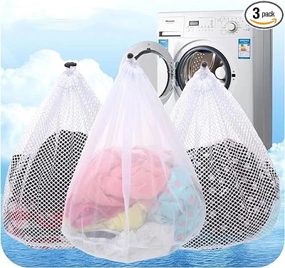 10. Okaka Breathable Laundry Bags